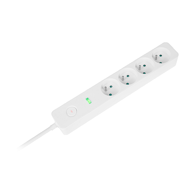 Καλώδιο επέκτασης ρεύματος Rebel 4 πριζών με διακόπτη -1,5μ