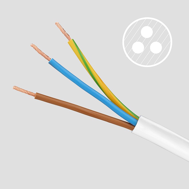 Καλώδιο επέκτασης ρεύματος Rebel, 4 πρίζες, με διακόπτη - 3μ.