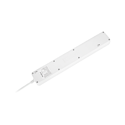 Καλώδιο επέκτασης ρεύματος Rebel 5 πρίζες + 2 υποδοχές USB με διακόπτη - 5μ