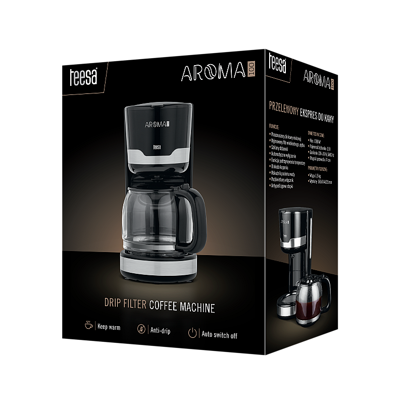 Καφετιέρα 1,5L AROMA 100 drip Καφετιέρα 1,5L AROMA 100 drip