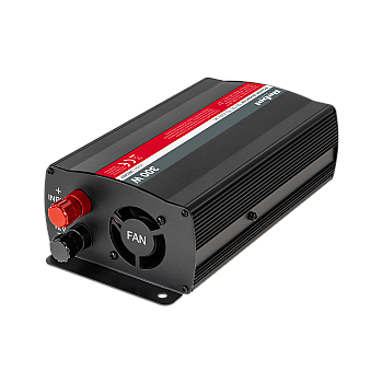 Μετατροπέας REBEL 12V/230V 300W (τύπος Ε: Πολωνικό, Γαλλικό)