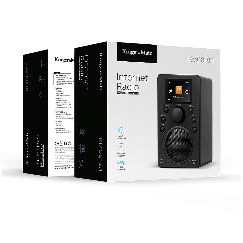 Kruger&Matz KM0818.1 Διαδικτυακό ραδιόφωνο