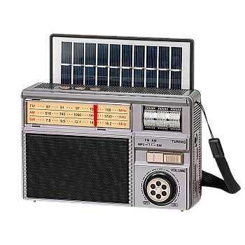 Φορητό αναλογικό ηλιακό ραδιόφωνο Kruger&Matz μοντέλο KM0831
