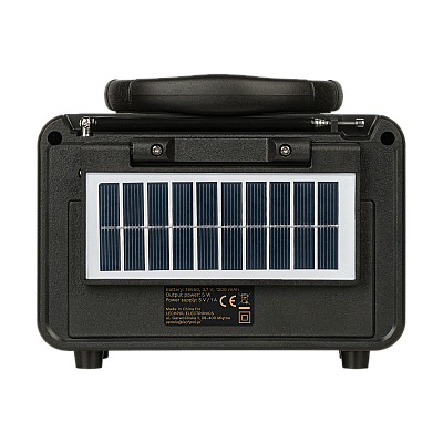 Φορητό αναλογικό ηλιακό ραδιόφωνο Kruger&Matz μοντέλο KM0832