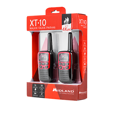Ραδιόφωνο χειρός PMR MIDLAND XT10 Ραδιόφωνο χειρός PMR MIDLAND XT10