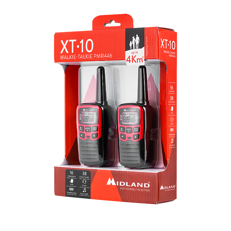 Ραδιόφωνο χειρός PMR MIDLAND XT10 Ραδιόφωνο χειρός PMR MIDLAND XT10