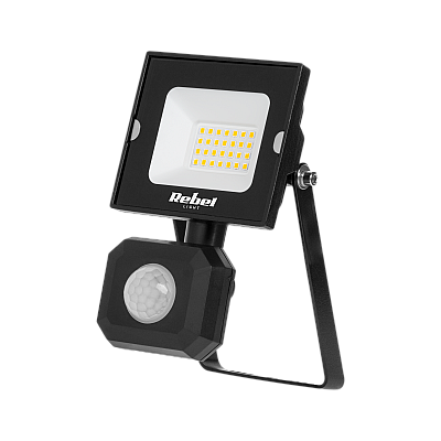 Προβολέας LED Rebel 20W με αισθητήρα κίνησης και λυκόφωτος, 4000K, 230V