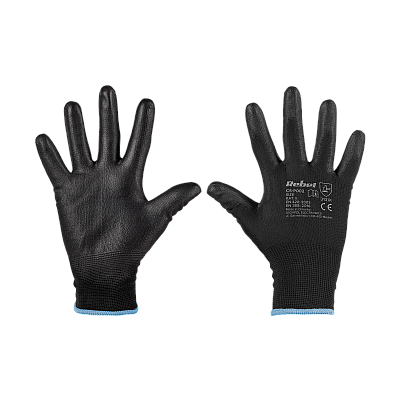 Γάντια εργασίας πολυουρεθάνης CS-P002 μέγεθος 9 L (5 σετ)