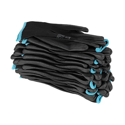 Γάντια εργασίας πολυουρεθάνης CS-P002 μέγεθος 9 L (5 σετ)