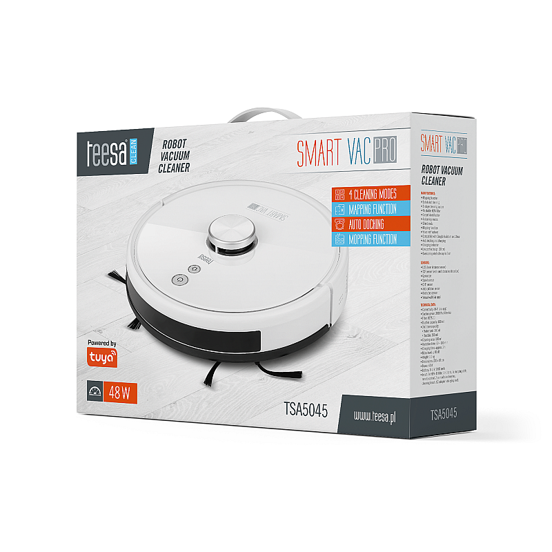 Ρομπότ καθαρισμού TEESA SMART VAC PRO Ρομπότ καθαρισμού TEESA SMART VAC PRO