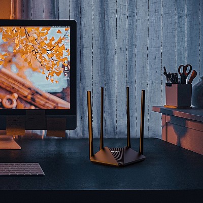 ROUTER AC1200, MR30G, ασύρματο, dual band, 300/867 Mbps, 4 κεραίες / MERCUSYS ROUTER AC1200, MR30G, ασύρματο, dual band, 300/867 Mbps, 4 κεραίες / MERCUSYS
