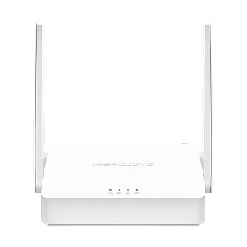 ROUTER MW302R, ασύρματο, μονής ζώνης, 300 Mb/s, 802.11n/g/b, 2xLAN, 1xWAN, 2 κεραίες/ MERCUSYS
