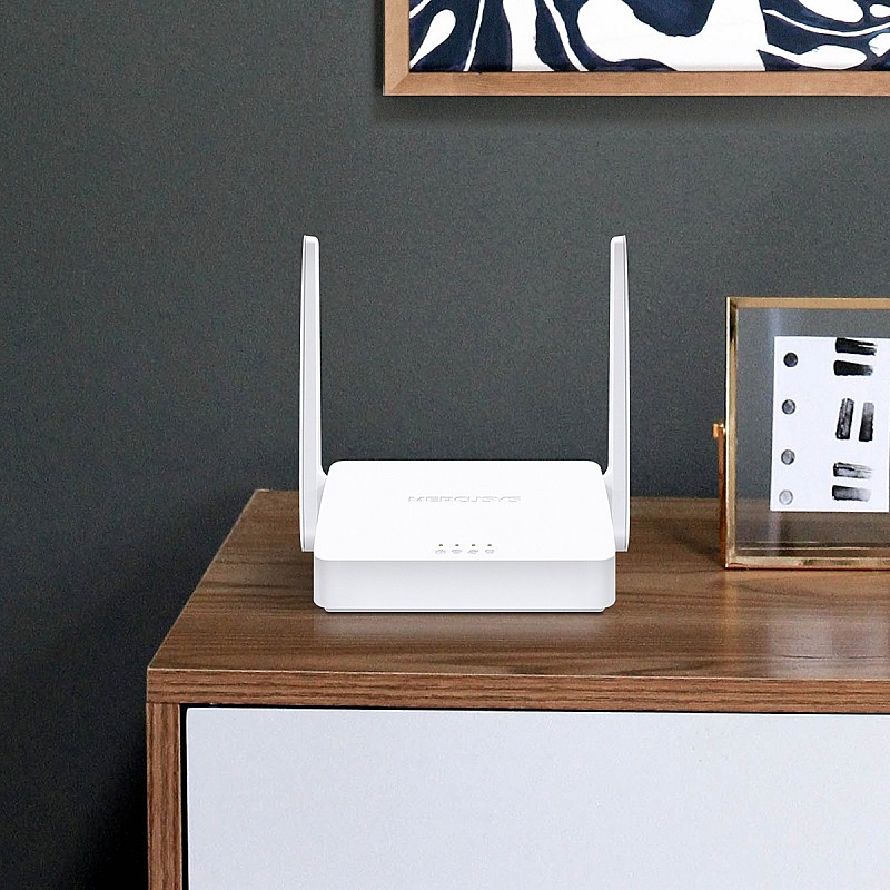ROUTER MW302R, ασύρματο, μονής ζώνης, 300 Mb/s, 802.11n/g/b, 2xLAN, 1xWAN, 2 κεραίες/ MERCUSYS ROUTER MW302R, ασύρματο, μονής ζώνης, 300 Mb/s, 802.11n/g/b, 2xLAN, 1xWAN, 2 κεραίες/ MERCUSYS