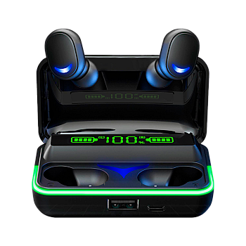 Rebel SN-E10 ασύρματα in-ear ακουστικά με power bank