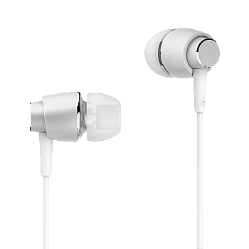 Kruger&Matz B1 in-ear ακουστικά με μικρόφωνο, λευκό