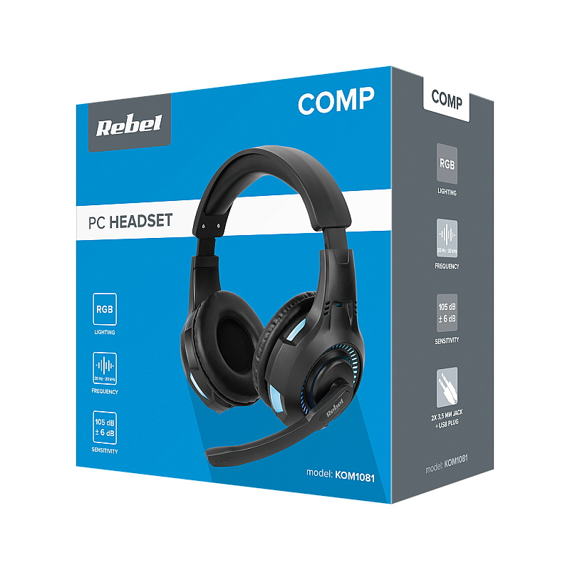 Ακουστικά για υπολογιστή Rebel GH-20