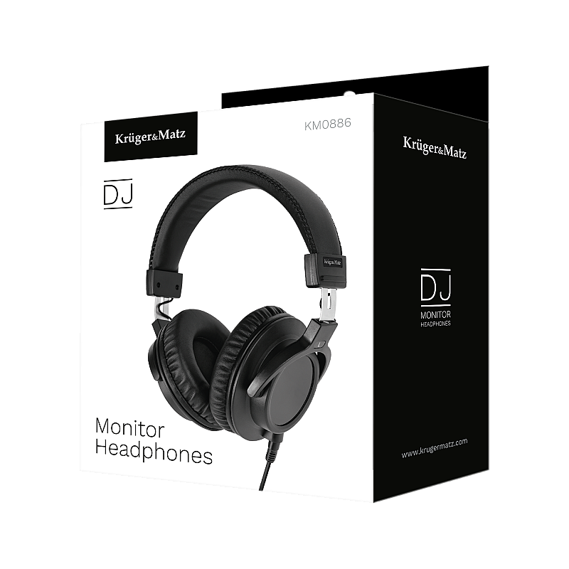 Ακουστικά στούντιο Kruger&Matz on-ear, μοντέλο DJ