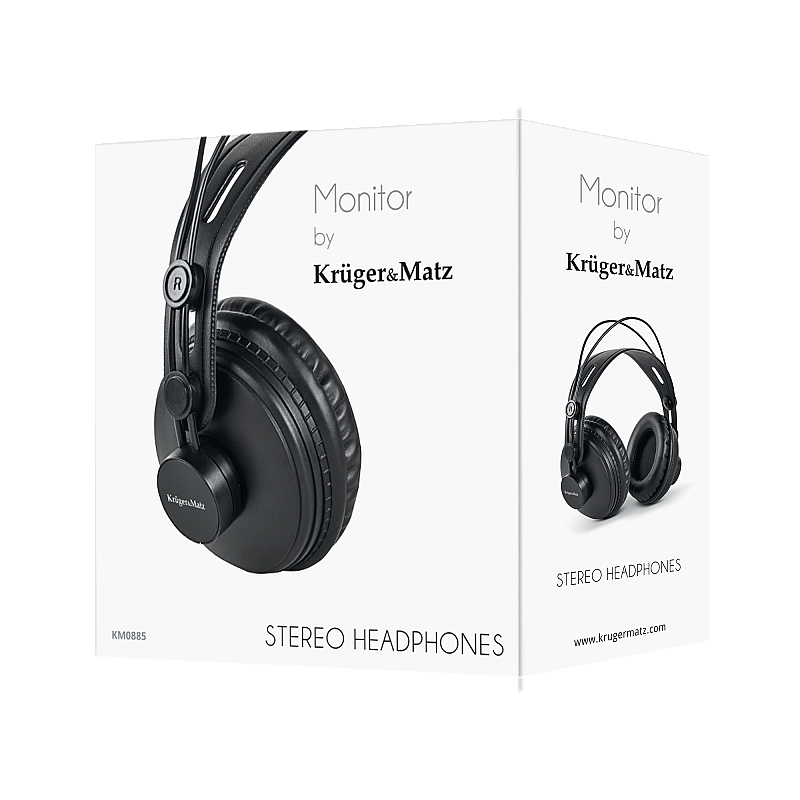 Kruger&Matz στούντιο ακουστικά πάνω από το αυτί, μοντέλο οθόνης