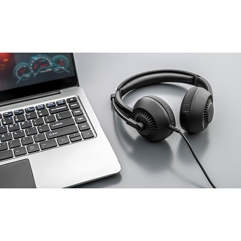 Ακουστικά με μικρόφωνο για υπολογιστή (3,5mm jack) Kruger&Matz P3