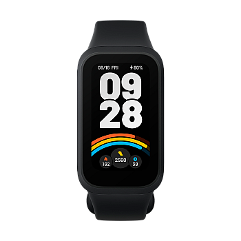 Έξυπνη ζώνη Xiaomi Band 9 Active Μαύρο με θήκη 5 ATM