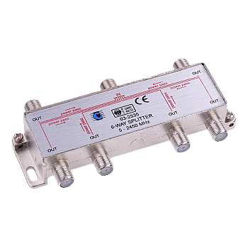 Splitter 6way 5-2450MHz