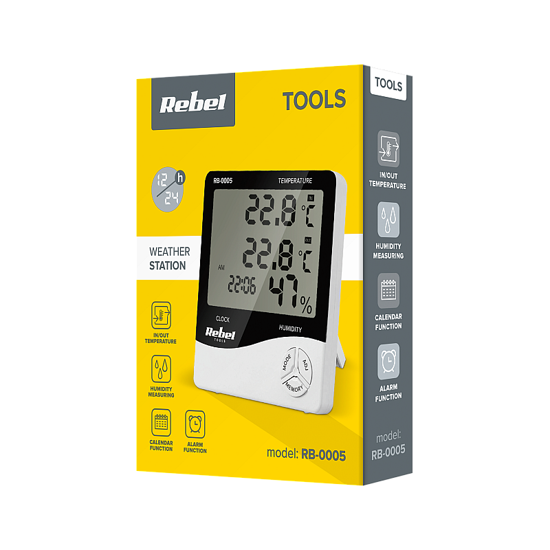 Μετεωρολογικός σταθμός REBEL RB-0005