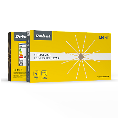 Χριστουγεννιάτικο διακοσμητικό αστέρι LED