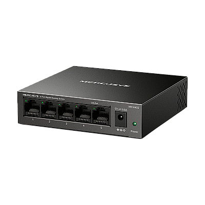 SWITCH MS105GS, 5 θύρες RJ45 10/100/1000 Mbps / MERCUSYS SWITCH MS105GS, 5 θύρες RJ45 10/100/1000 Mbps / MERCUSYS
