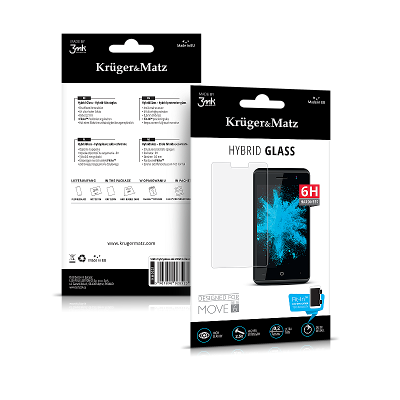 Υβριδικό γυαλί Kruger&Matz για Move 6 mini