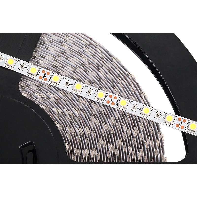 Κορδόνι LED 25m Rebel (60x5050SMD/m), ψυχρό λευκό, 12V