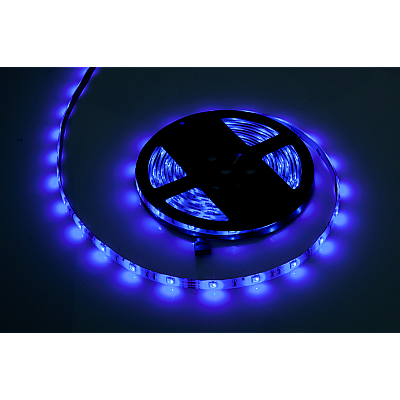 Χορδή LED 5m Rebel RGB (150x5050 SMD), αδιάβροχο -- λευκό PCB