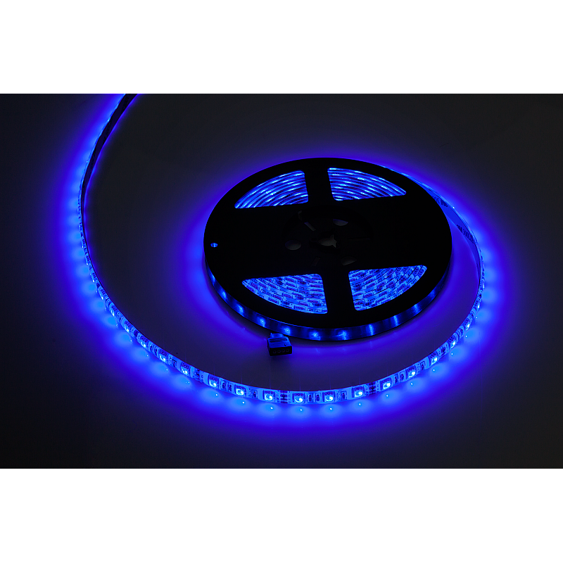 Κορδόνι LED 5m Rebel RGB (300x5050 SMD), αδιάβροχο - λευκό PCB