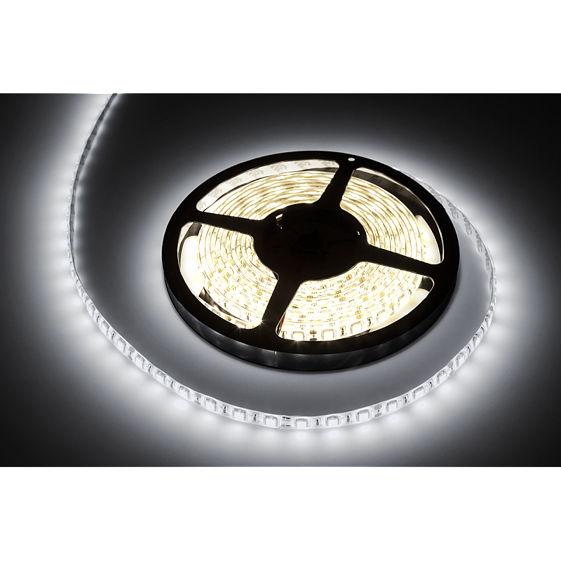 Κορδόνι LED 5m Rebel ψυχρό λευκό αδιάβροχο (300x5050 SMD) 12V