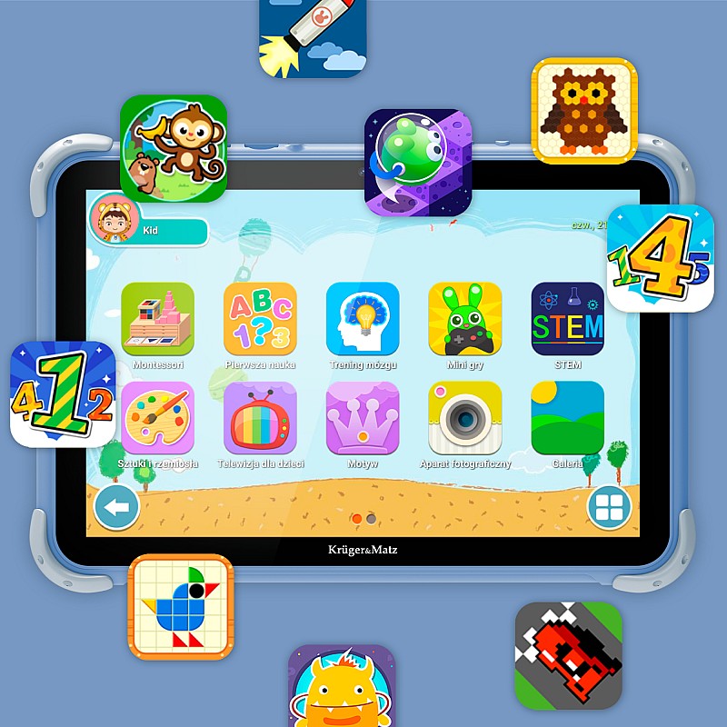 Tablet Kruger&Matz FUN 1008 μπλε