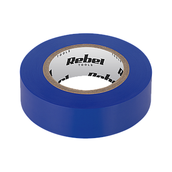 REBEL αυτοκόλλητη μονωτική ταινία (0,13 mm x 19 mm x 20 yd) μπλε