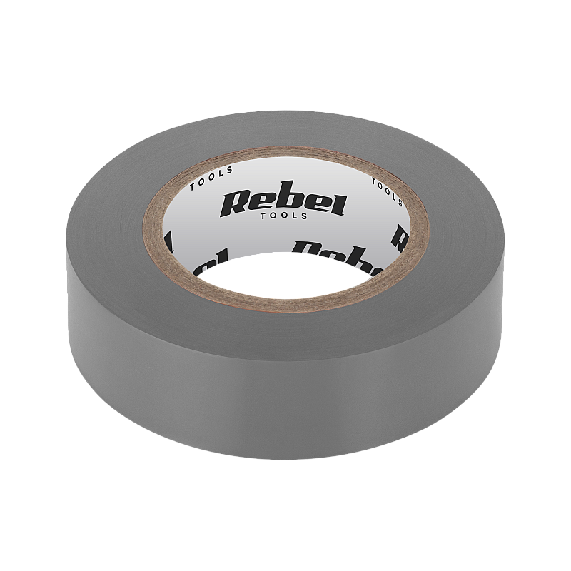 Αυτοκόλλητη μονωτική ταινία REBEL (0,13 mm x 19 mm x 20 yd) γκρι