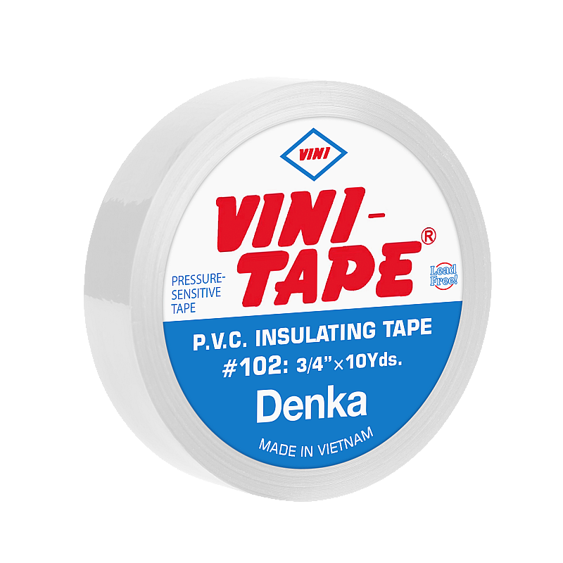 VINI-Japan #102 μονωτική ταινία 0,15x19x10 λευκή