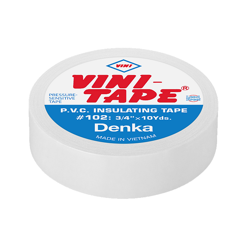 VINI-Japan #102 μονωτική ταινία 0,15x19x10 λευκή