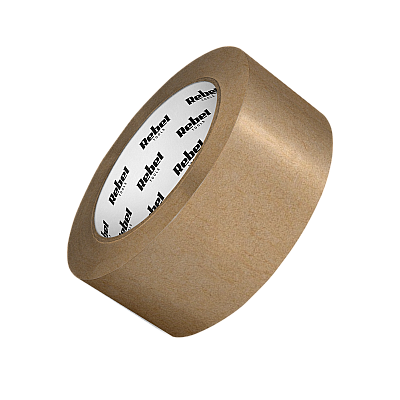 Χάρτινη ταινία συσκευασίας REBEL kraft (120mic x 48 mm x 50 m)
