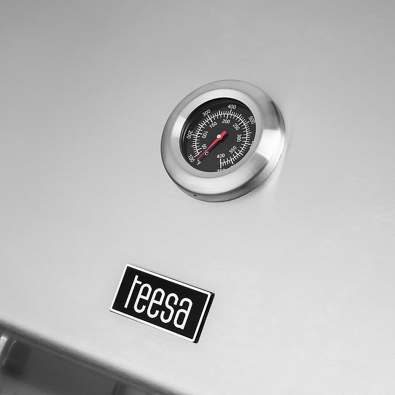 Γκριλ αερίου Teesa BBQ 5007 MASTER - 5 καυστήρες - χώρος για κύλινδρο Γκριλ αερίου Teesa BBQ 5007 MASTER - 5 καυστήρες - χώρος για κύλινδρο
