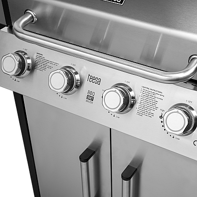Γκριλ αερίου Teesa BBQ 5007 MASTER - 5 καυστήρες - χώρος για κύλινδρο Γκριλ αερίου Teesa BBQ 5007 MASTER - 5 καυστήρες - χώρος για κύλινδρο