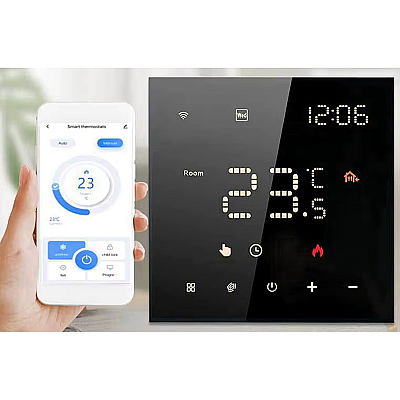 Tuya WiFi Θερμοστάτης 16A E6263