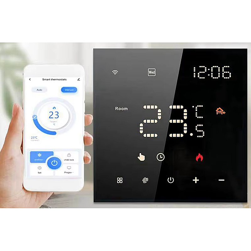 Tuya WiFi Θερμοστάτης 16A E6263
