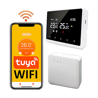 Θερμοστάτης WiFi Tuya Θερμοστάτης WiFi Tuya