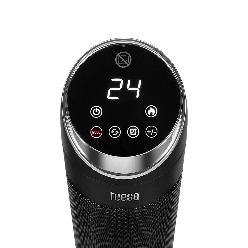 Θερμαντήρας με στήλη PTC Teesa με λειτουργία απομίμησης τζακιού