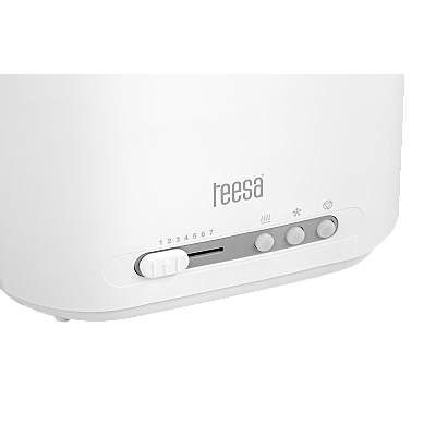 TEESA TSA3302 2 Θέσεων 850 W Λευκό Φρυγανιέρα