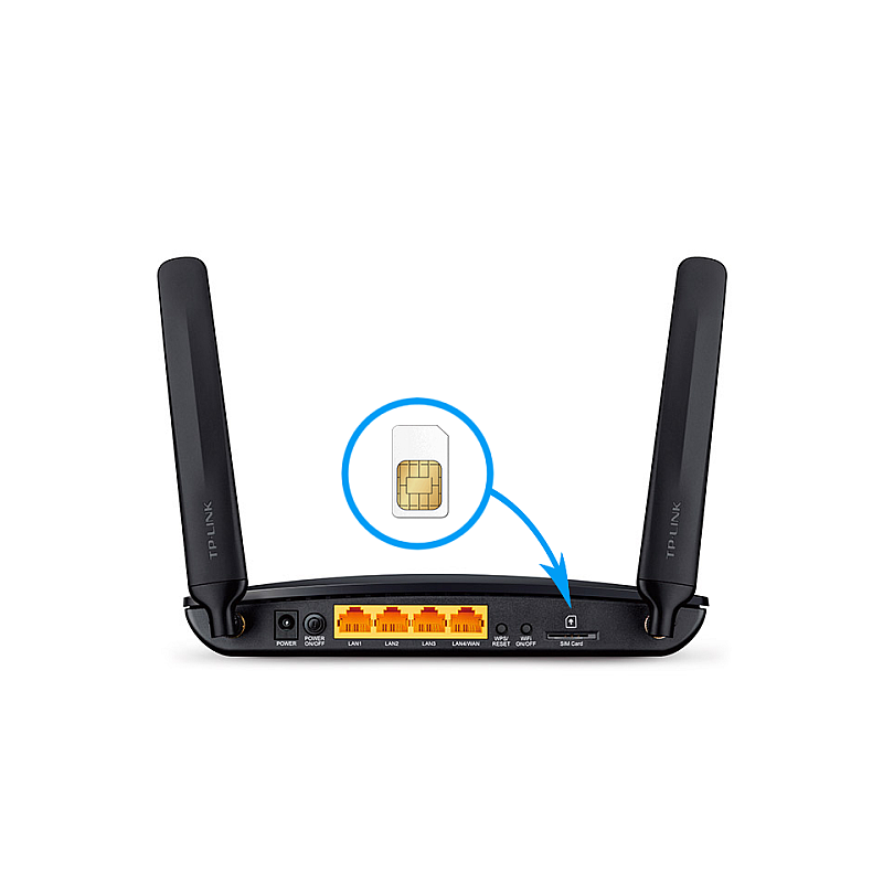 TP-LINK Archer MR200 AC750 Router WiFi 4G LTE TP-LINK Archer MR200 AC750 Router WiFi 4G LTE