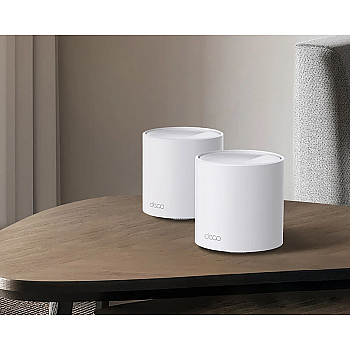 Σύστημα TP-LINK Domowy Wi-Fi 6 Mesh AX1500, deco X10 2-PACK