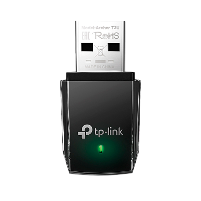 TP-LINK USB3.0 AC1300 Archer T3U Wireless Dual Band 400/867Mbps 802.11ac/n Mini TP-LINK USB3.0 AC1300 Archer T3U Wireless Dual Band 400/867Mbps 802.11ac/n Mini