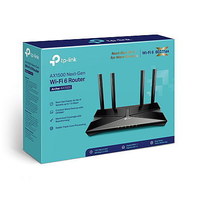 TP-LINK Router WiFi 6 AX1500 TL-ARCHER AX10 TP-LINK Router WiFi 6 AX1500 TL-ARCHER AX10